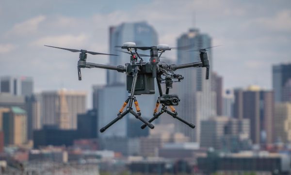 American Video Documentation drone above Denver, Colorado.